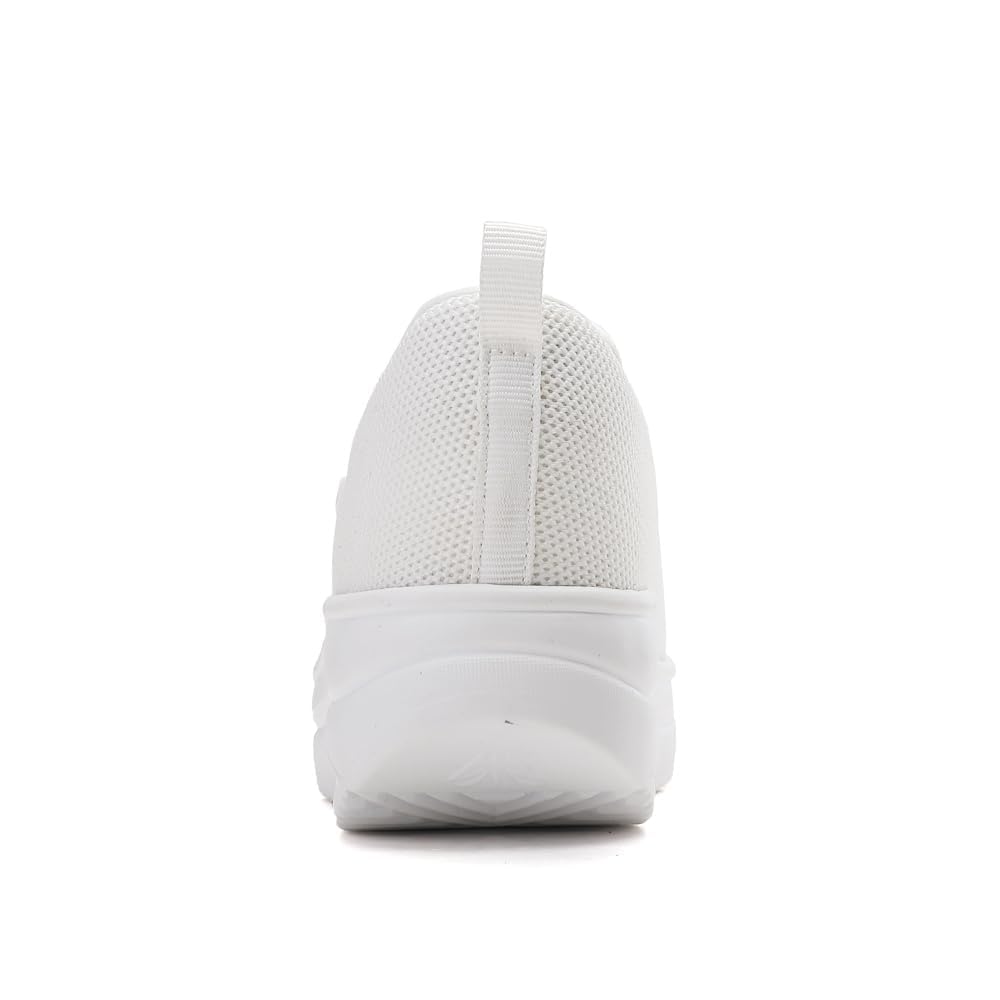 Ahico Women's Platform Sneakers, Nurse Shoes, Slip-ons, Lightweight Walking Shoes, Boat-Shaped