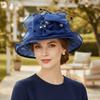 Breathable Sun Cap Wide Brim Millinery Church Hat Fashion Accessory Bucket Hats  Outdoor Travel