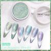Nicole Diary Aurora Spar Cat'S Eye Powder, Dream Dynamic Spar Smoothie Cat'S Eye Magnetic Powder Diy Manicure Nail Powder