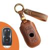 Luxury Leather Car Key Case Cover Fob Protector Keychain Accessories for Buick Envision Vervno GS 20T 28T Encore New Lacrosse