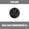 YNEPB1 1/2pcs Car Front Rear Trunk Logo Emblem Badge Sticker Decoration For Volkswagen VW Transporter T5 2010 2011 2012 2013 2015 2014
