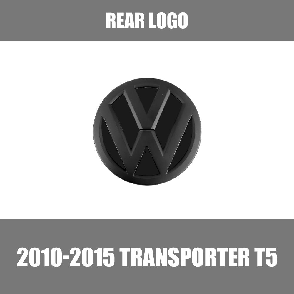 YNEPB1 1/2pcs Car Front Rear Trunk Logo Emblem Badge Sticker Decoration For Volkswagen VW Transporter T5 2010 2011 2012 2013 2015 2014
