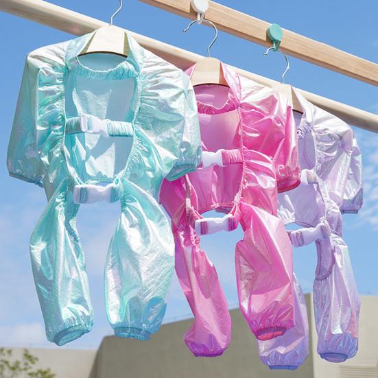 Dirty-Proof Dog Leg Sleeves Candy Color Gradient Waterproof Pet Protective Pants Outdoor Walking Dog Leggings for Rain And Snow Day