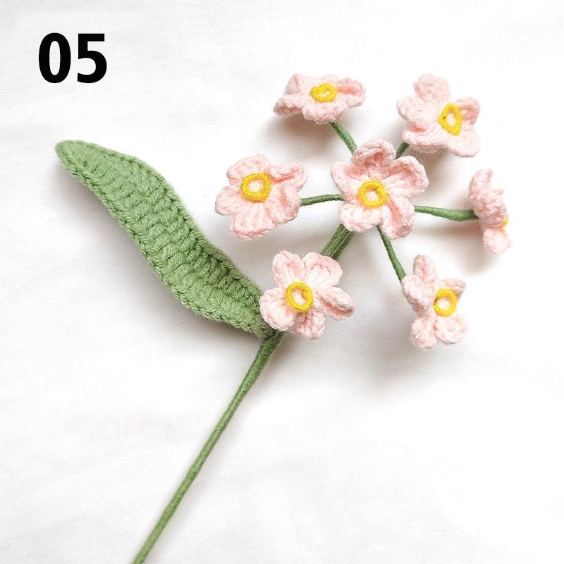 Подарок на День Учителя Подсолнух Вязаный Цветок Вязаный Цветок Ручной Работы Букет Домашний