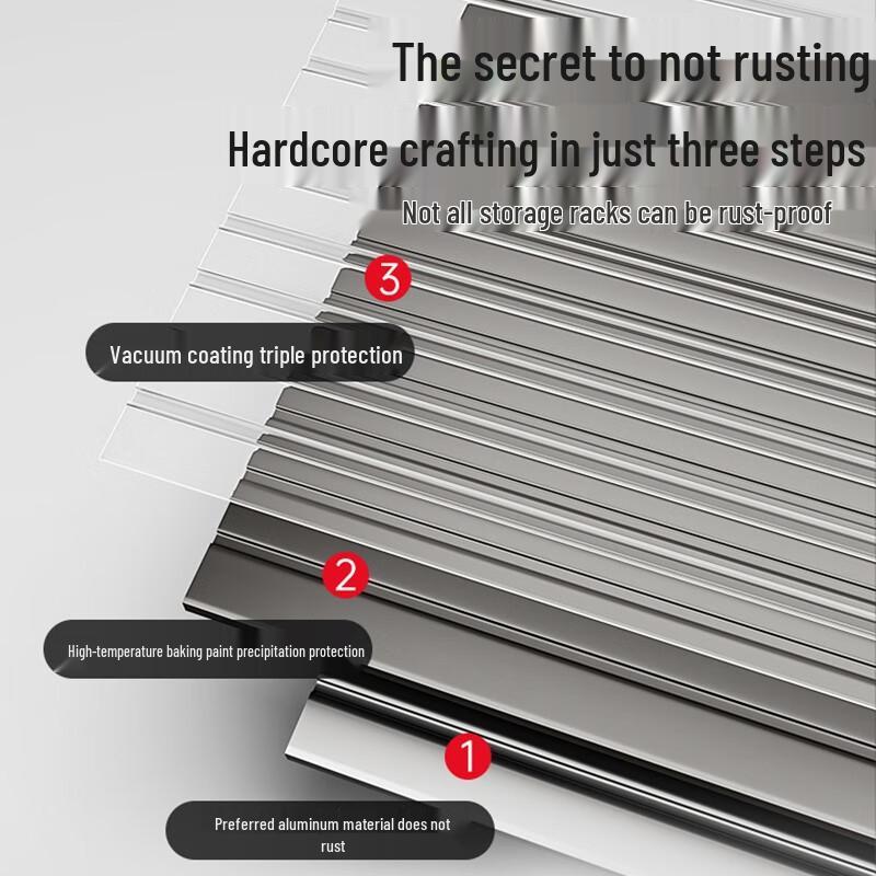 Настенная полка для специй Gun Gray: Многофункциональное кухонное решение для хранения без сверления