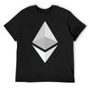 Футболка со световым логотипом Ethereum роскошная футболка одежда на День святого Валентина большие размеры смешные подарки футболки для мужчин с принтом
