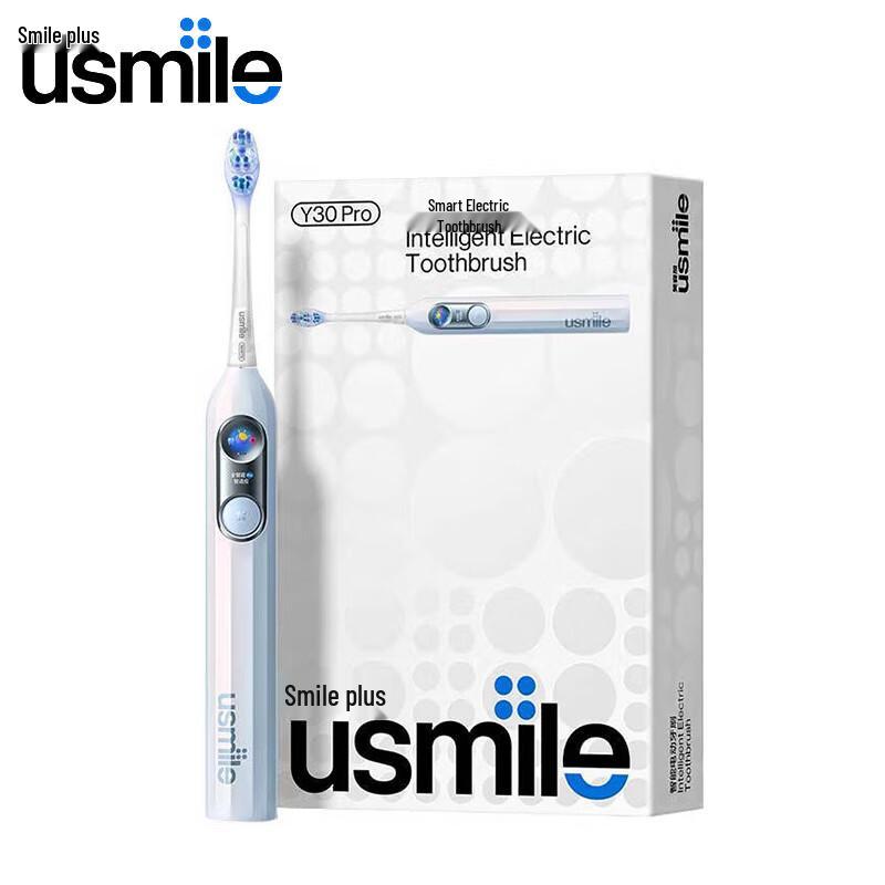 usmile Y30 PRO Умная электрическая зубная щетка с ИИ, вилка CN (адаптер в комплекте)
