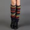 Women's Leg Warmer Winter Long Socks Knit Crochet Legging Stocking
