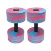 Water Dumbbells Aqua Fitness Barbells EVA Foam Water Weights for Pool Resistance Training Aerobic Exercise Equipment for Men Women Weight Loss