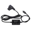 Type C Input to D Tap Output Charging Cable Camera Battery Power Cable for V Mount Battery