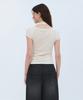 MUSINSA STANDARD WOMAN Women'S Wool Tencel Halter Layered T-Shirt [Ivory]