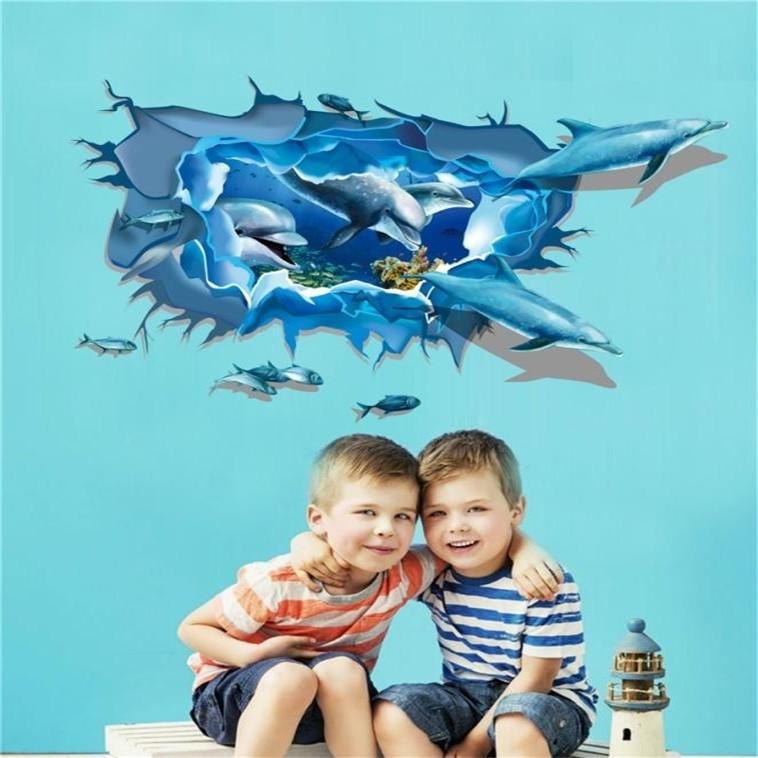 3d термоаппликация дельфины