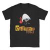Men Women Printed Calimero Black Chick T Shirt Tee Pure Cotton  T-shirts Clothing