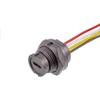 Наружная промышленная USB-розетка Jack Панель Пайка Водонепроницаемый Micro USB Разъем Адаптер данных Автоматизация Автомобиль IOT Медицинский