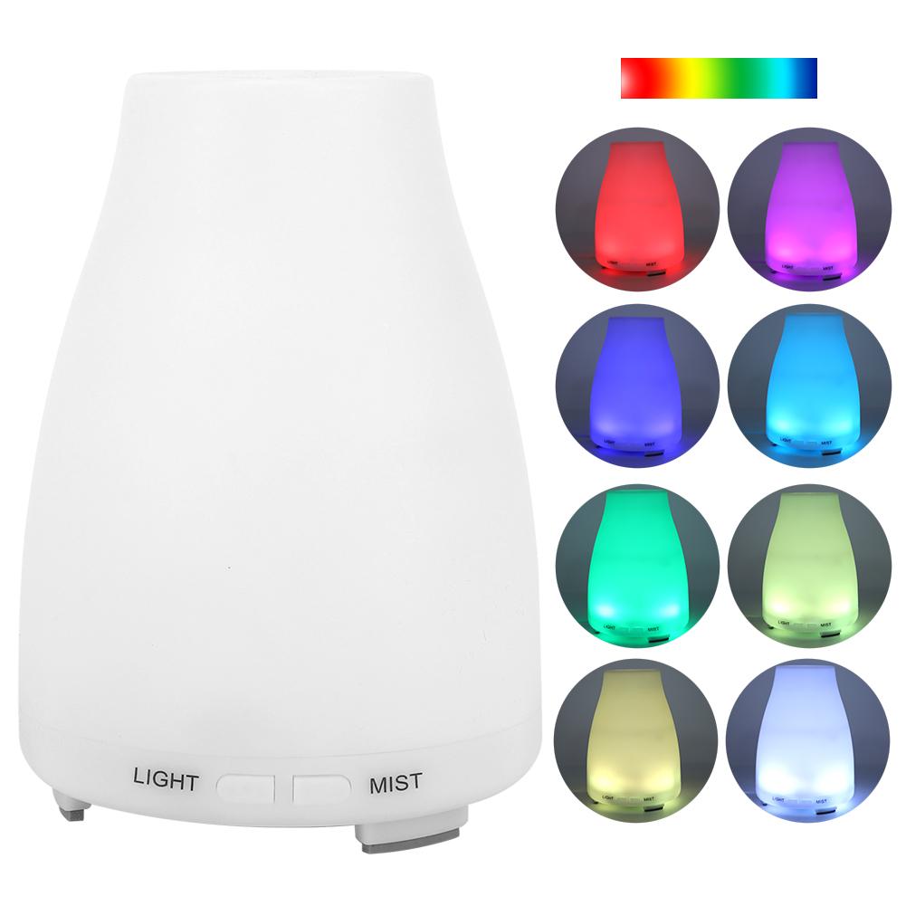 Настольный аромадиффузор, увлажнитель воздуха со светодиодной подсветкой для домашнего офиса 200 мл 100?240ВЕУ Вилка