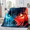 Dragon Theme Printed Blanket - Perfect for Couch, Bed, Travel & Outdoor Use | Machine Washable, Cozy & Durable.