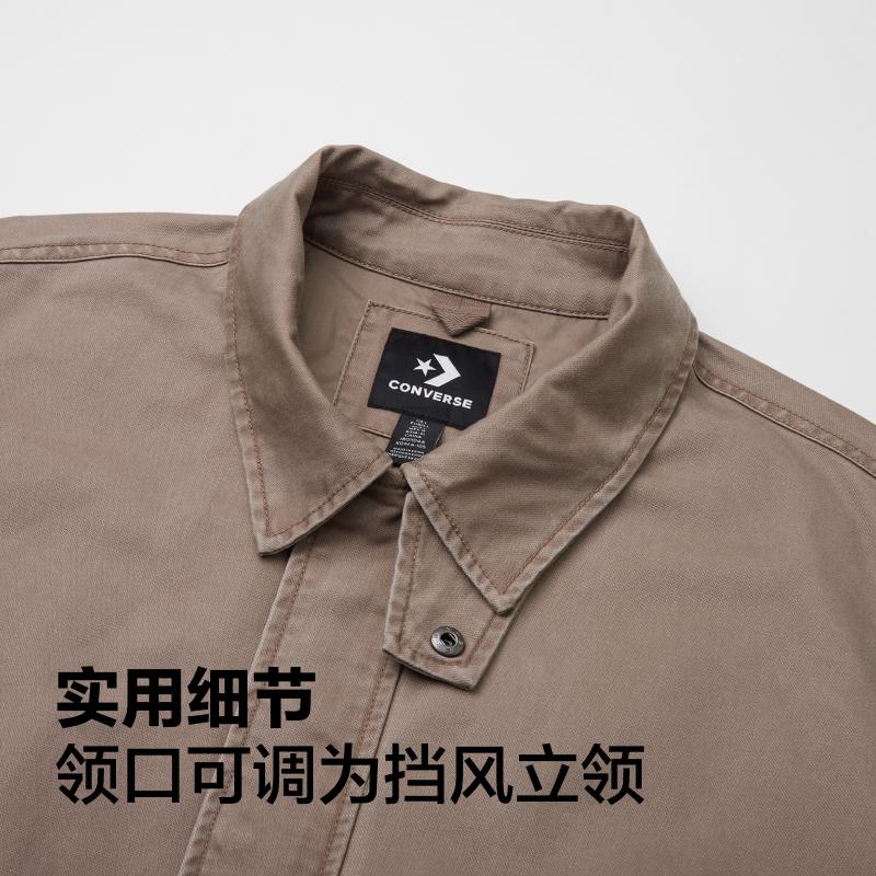 Новые куртки Converse Пальто Унисекс Светло-коричневый 10026903-A03