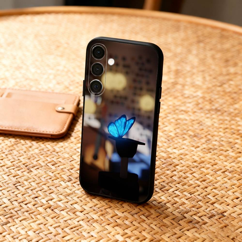 B-Blue-Game L-Life Is Strange  Phone Case For Samsung  A73,A21s,A22,A31,A32,A52,A53,A71,A80,Soft Black Shell