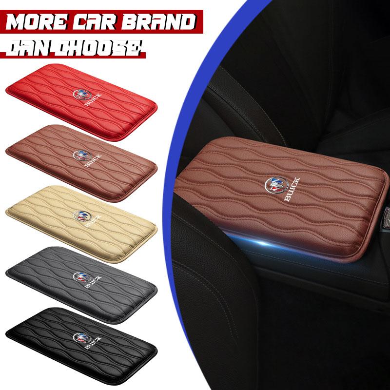 1Pcs Leather Auto Armrest Pads Protective Waterproof Hand Cushion For Buick Envision GS GL6 GL8 Avenir Riviera Lesabre Velite Verano