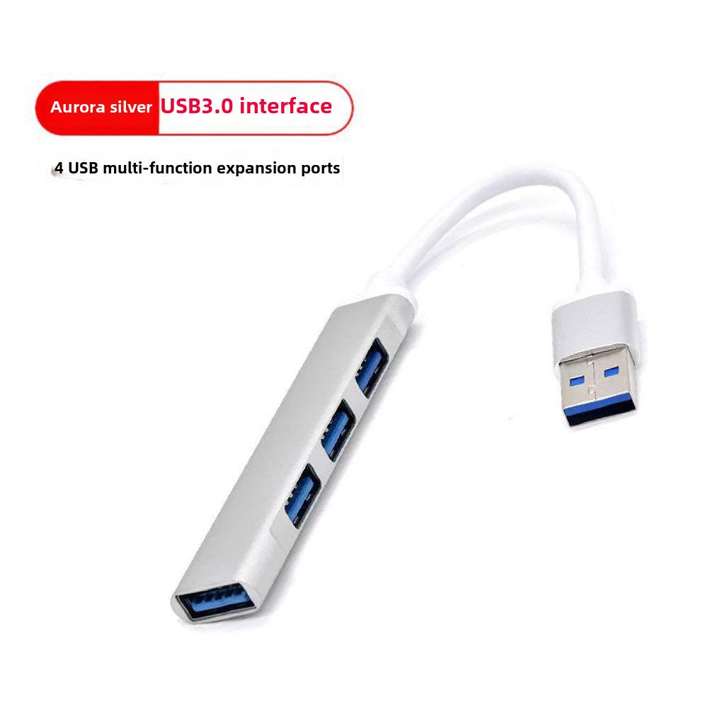 Многофункциональный USB-концентратор типа C: Док-станция для ноутбука с интерфейсами HDMI/VGA.