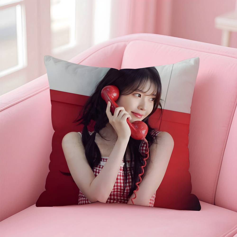 SINGER i-IU Pillow Case Pattern Printing Pillowcase Living Room Sofa Cushion Cover Bedroom Room Decor