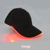 Simplicity Punk Style Baseball Hat Luminous Cap Tourism Headwear Fashion Bright Snapback LED Light