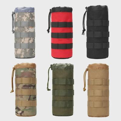 1000D Уличная тактическая сумка MOLLE для бутылки с водой, вместимость 1,5 л, для альпинизма и путешествий