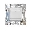 1PC Switch Sticker Home Decor Wall Mirror Style Photo Frames For Shop Switch ADM