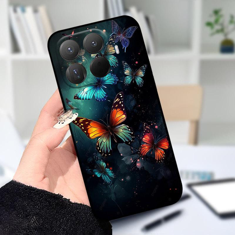 Для Xiaomi Mi 15TPro 15T Чехол Модная Расписная Защитная Задняя Крышка Для Xiaomi 15 T Pro Чехол Телефона Мягкий ТПУ Силикон Fundas