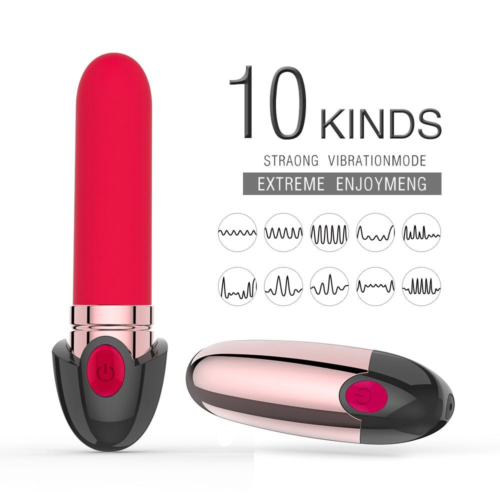 Wireless Lipstick Vibrator Clitoral Stimulator Rechargeable Mini Vibrating Egg Female Adult Sex Toy for Orgasm Pleasure