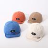 New R Letter Baby Baseball Cap Solid Color Adjustable Kids Boys Sun Hat Summer Soft Cotton Children Girls Peaked Caps