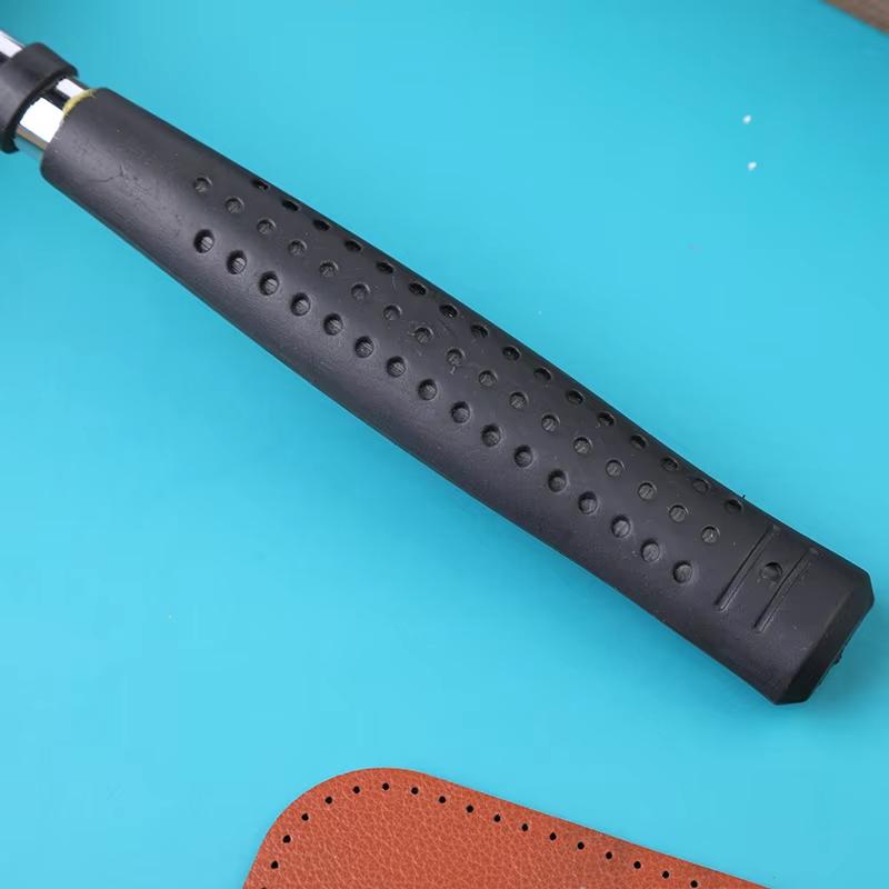 1Pc 25mm Double Face Soft Tap Rubber Hammer for Multifunctional Hand Tool Hard Plastic and Non Slip Plastic Grip Tool