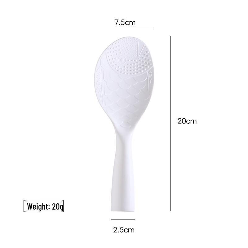 Wutuo Stand-Up Plastic Rice Serving Spoons