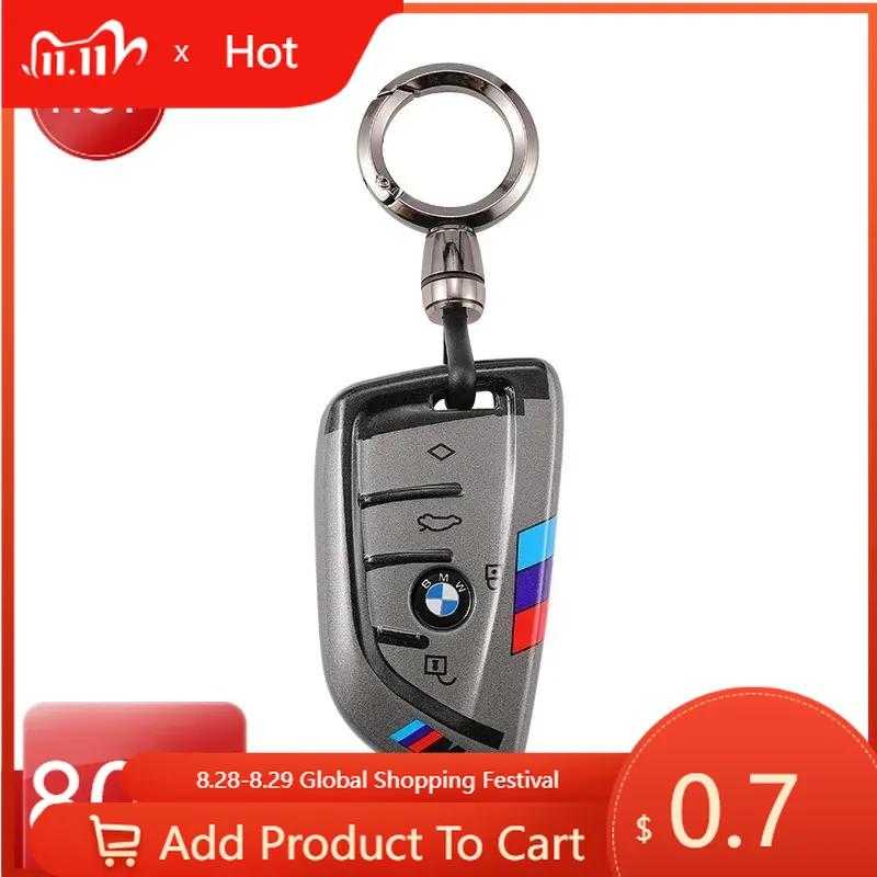 Car Sticker Hot 2025 New Sport Style Car Key Cover Case Shell For BMW 1 2 3 5 7 Series X1 F48 X3 G20 X4 X5 G05 X6 F16 M40i M440i