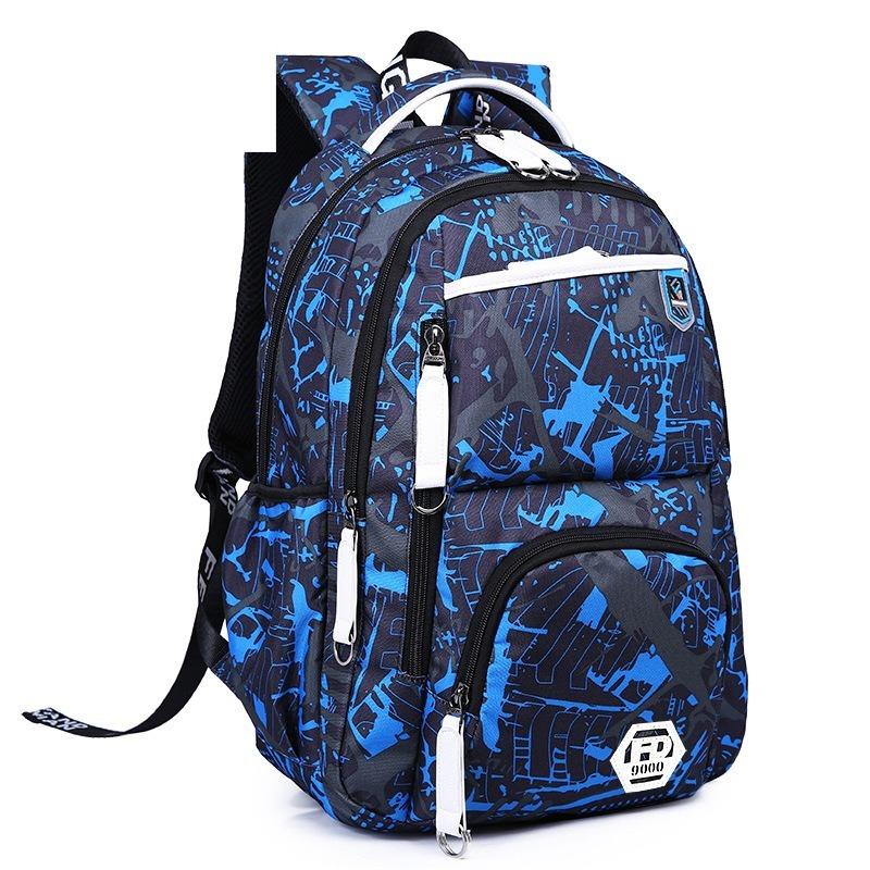 Мужской рюкзак, трендовая многофункциональная компьютерная сумка, студенческий рюкзак большой емкости