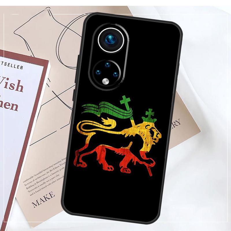 Чехол с Раста Львом для Honor Magic 5 6 7 8 Pro X9a X9b X9c X9d X8b X8c Win RT 50 70 90 200 400 Lite