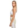 Brassière Femme Urban Classics Color Block - Beige/blanc - S