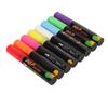 8mm Chalk Markers Erasable 8 Colors Dries Quickly Smoothly Writing Dry Wet Erase Liquid Chlak Pens