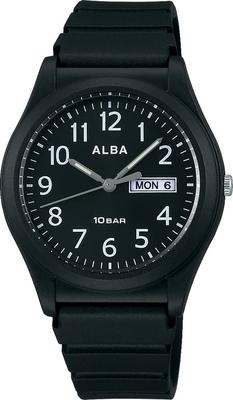 Мужские часы Seiko Alba AQPJ411 Sports Quartz черные