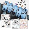 1 Sheet Halloween Series Nail Sticker Pumpkin Lantern Skeleton Spider Vampire Decals For Nail Art DIY Decoration Tools