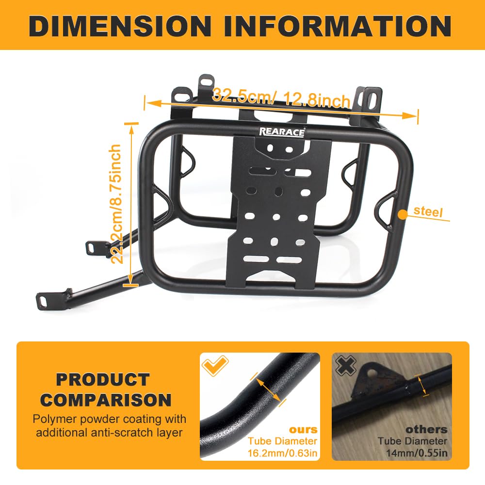 Black Saddle Stay Fit For "Triumph Speed & Scrambler 400"