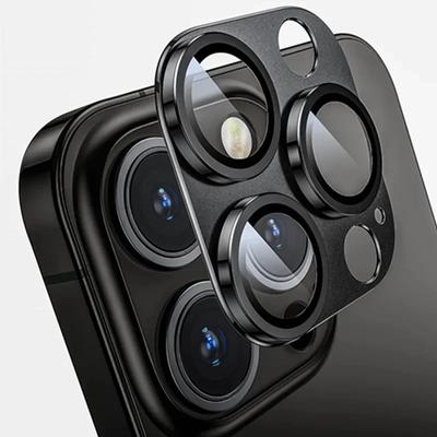 Металлическая защитная пленка для объектива камеры для iPhone 16 Pro Max 14 13 15 Pro Max 12 Mini 14 Plus 14Pro 13Pro 15Pro I15 стеклянная крышка объектива аксессуары