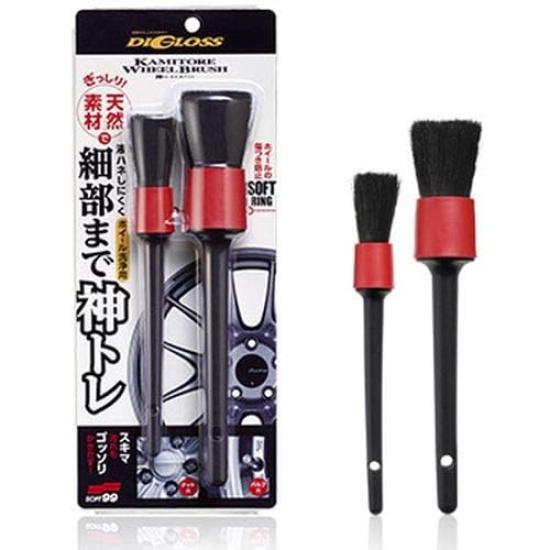 SOFT99 DIGLOSS Подвеска Уход Автомойка Принадлежности Щетка для Колес для Чистки Колес Автомобиля Shin-Tre (Номер продукта 02094)
