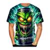 Мужская футболка с принтом узора банки Monster Energy для уличного стиля, удобная для мотогонок, совершенно новая модель 2026 года