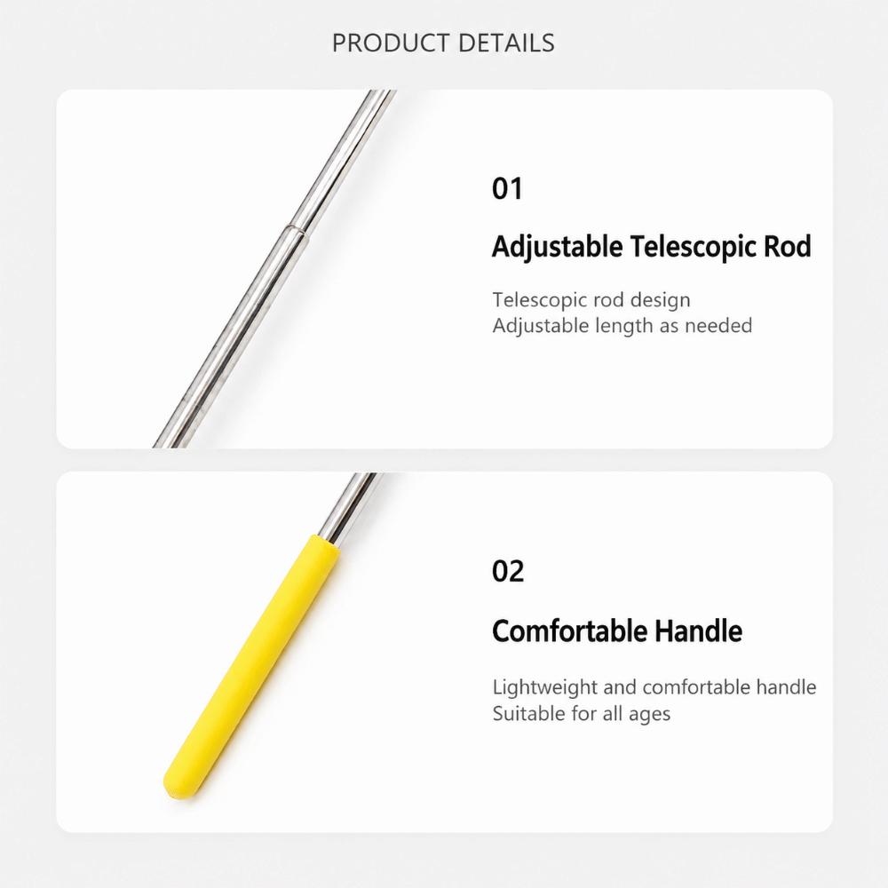 PU Teaching Pointer Retractable Teacher Pointer Durable Whiteboard Pointer  Classroom