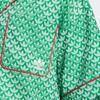adidas Оригинальная атласная рубашка Adicolor 70-х годов Зеленая IK7880