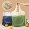 Shopping Bag Patchwork Folding Reusable Large Capacity Grocery Bag Travel