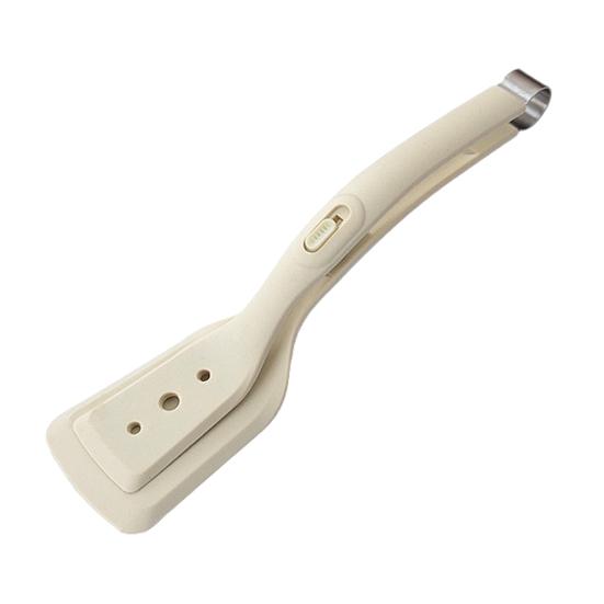 Силиконовая лопатка 2-в-1, зажим для лопатки для жарки, нескользящая ручка, гибкая головка с замком на кнопках, устойчивый к высоким температурам зажим для мяса на открытом воздухе для барбекю