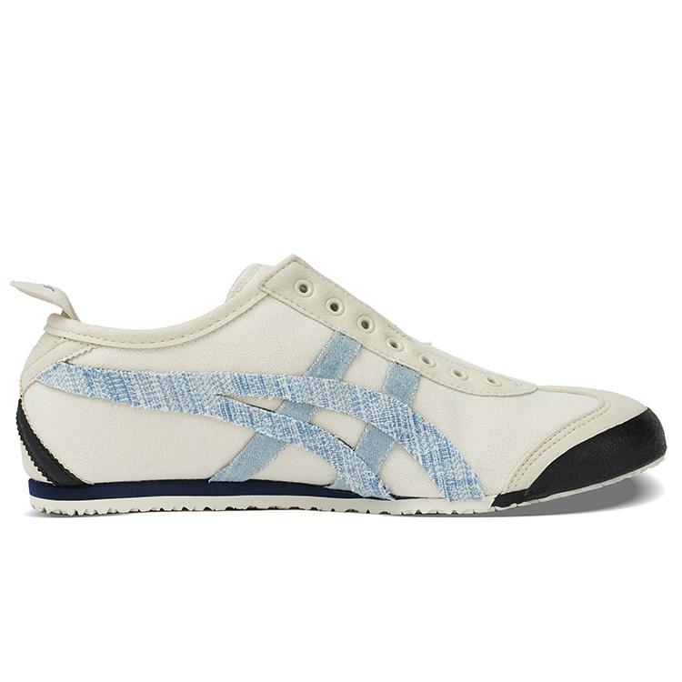 ONITSUKA TIGER MEXICO 66 Нескользящие Устойчивые к истиранию Низкие Повседневные Кроссовки Унисекс Цвет Экрю 1183A360-205(Команда651-)