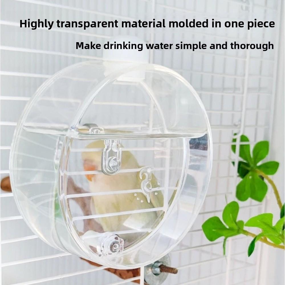 350ml Birds Water Bottle Hangable Small Pet Water Bottle New Birds Water Feeder for Bird Cage